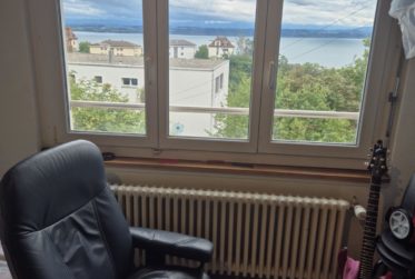 Studio meublé avec vue au calme