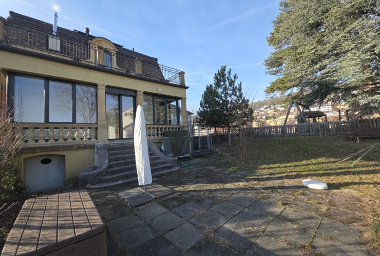 Magnifique 5.5 pièces rénové avec jardin et verrière