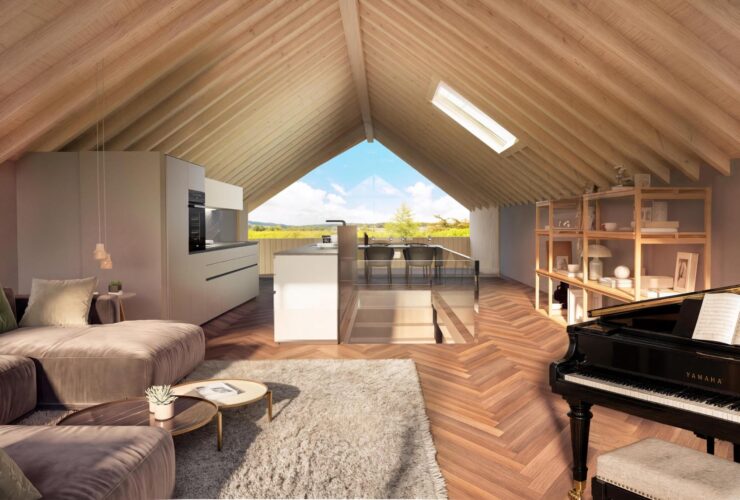 Maison sur plan idéalement localisée et permis de construire entré en force